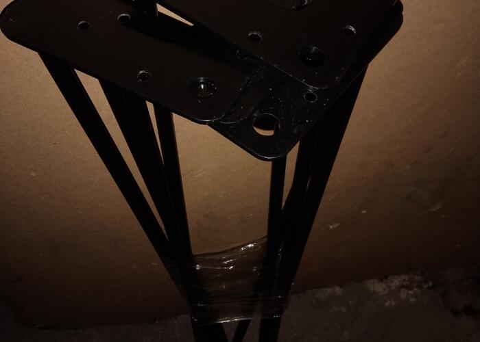 Grajewo ogłoszenia: Sprzedam metalowe nogi do stołu 60 cm wys. Stan bdb.